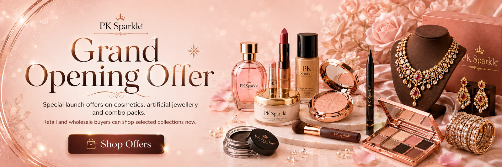 PK Sparkle Grand Opening Offer