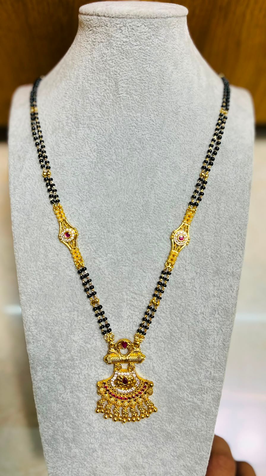 Gold plated polish guaranty Mangal sutra