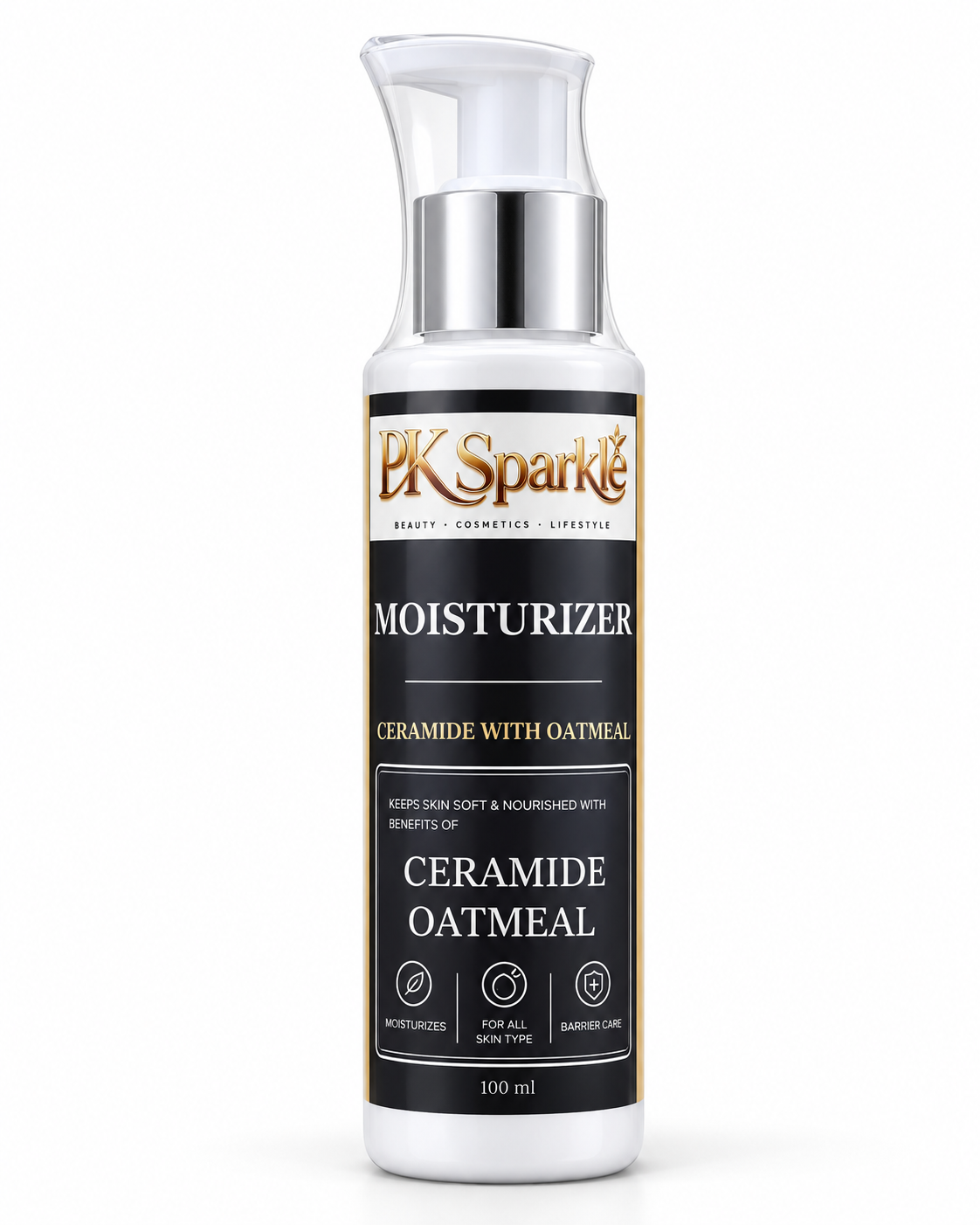 Moisturizer Ceramide with Oatmeal, Deep Hydration, Nourishing & Skin Barrier Care, 100 ml image 4
