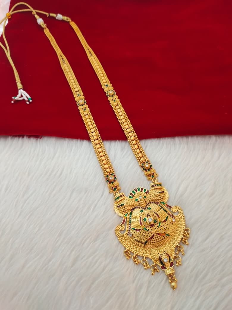 Gold plated polish garety rani haar